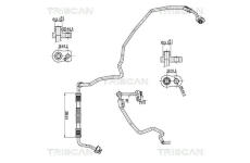 Vysokotlaké / nízkotlaké vedení, klimatizace TRISCAN 9010 29052
