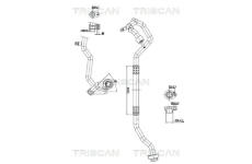 Vysokotlaké / nízkotlaké vedení, klimatizace TRISCAN 9010 29053