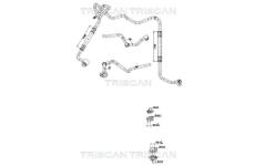 Vysokotlaké / nízkotlaké vedení, klimatizace TRISCAN 9010 29060