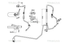 Vysokotlaké / nízkotlaké vedení, klimatizace TRISCAN 9010 29089