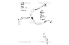 Vysokotlaké / nízkotlaké vedení, klimatizace TRISCAN 9010 29102