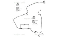Vysokotlaké / nízkotlaké vedení, klimatizace TRISCAN 9010 29112