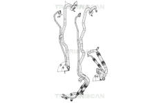 Vysokotlaké / nízkotlaké vedení, klimatizace TRISCAN 9010 29119