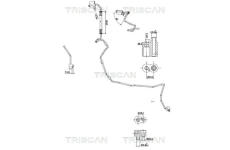 Vysokotlaké / nízkotlaké vedení, klimatizace TRISCAN 9010 29122