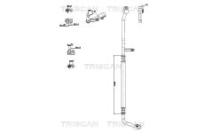 Vysokotlaké / nízkotlaké vedení, klimatizace TRISCAN 9010 29129