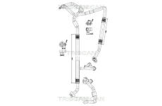 Vysokotlaké / nízkotlaké vedení, klimatizace TRISCAN 9010 29131