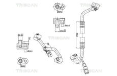Vysokotlaké / nízkotlaké vedení, klimatizace TRISCAN 9010 29133