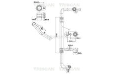 Vysokotlaké / nízkotlaké vedení, klimatizace TRISCAN 9010 81002