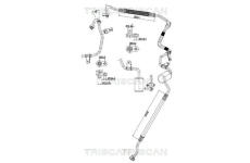 Vysokotlaké / nízkotlaké vedení, klimatizace TRISCAN 9010 81003