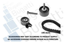 ozubení,sada rozvodového řemene BUGATTI BKCD0006