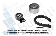 ozubení,sada rozvodového řemene BUGATTI BKCD0011