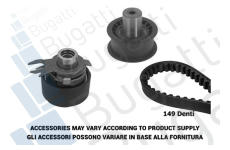 ozubení,sada rozvodového řemene BUGATTI BKCD0049