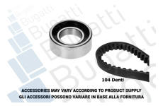 ozubení,sada rozvodového řemene BUGATTI BKCD0071