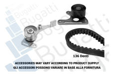 ozubení,sada rozvodového řemene BUGATTI BKCD0116