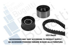 ozubení,sada rozvodového řemene BUGATTI BKCD0155