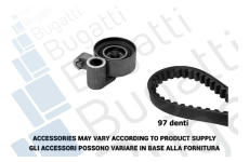 ozubení,sada rozvodového řemene BUGATTI BKCD0170