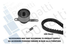 ozubení,sada rozvodového řemene BUGATTI BKCD0176