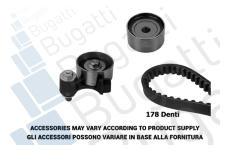 ozubení,sada rozvodového řemene BUGATTI BKCD0211