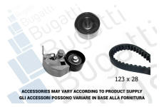 ozubení,sada rozvodového řemene BUGATTI BKCD0455