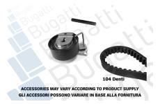 ozubení,sada rozvodového řemene BUGATTI BKCD0647