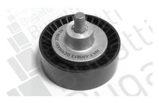 Vratná/vodicí kladka, klínový žebrový řemen BUGATTI BTOA3637