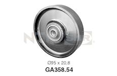 Vratná/vodicí kladka, klínový žebrový řemen SNR GA358.54