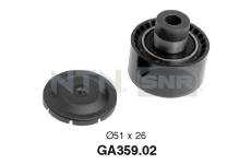 Vratna/vodici kladka, klinovy zebrovy remen SNR GA359.02
