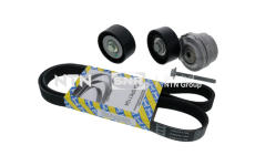 Sada žebrovaných klínových řemenů SNR KA858.14