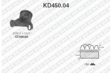 Sada ozubeného remeňa SNR KD450.04