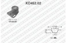 Sada ozubeného remeňa SNR KD452.02