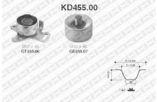 ozubení,sada rozvodového řemene SNR KD455.00