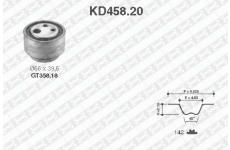 ozubení,sada rozvodového řemene SNR KD458.20