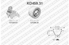 ozubení,sada rozvodového řemene SNR KD459.31