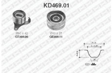 Sada rozvodového řemene SNR KD469.01