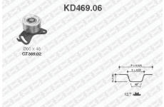 ozubení,sada rozvodového řemene SNR KD469.06