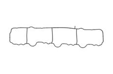 Těsnění, koleno sacího potrubí PAYEN JD6179