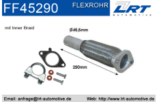 Prużný díl výfuku LRT FF45290