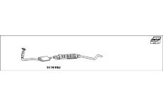 Prid.zarizeni, katalyzator/filtr pevnych casti(Kombi-system) HJS 93 14 9162