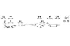 Výfukový systém HJS Au_192