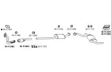 Výfukový systém HJS Au_209