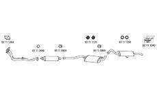 Výfukový systém HJS Au_474