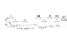 Výfukový systém HJS Au_604