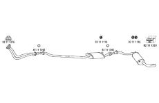 Výfukový systém HJS Au_169