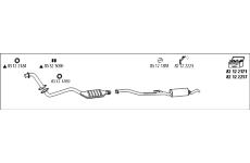 Výfukový systém HJS BMW_246