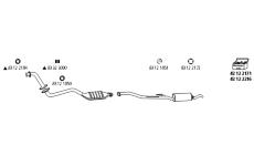 Výfukový systém HJS BMW_243