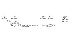 Výfukový systém HJS BMW_245