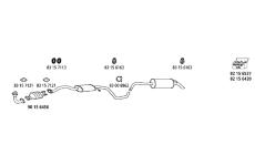 Výfukový systém HJS Fo_312