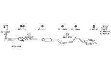 Výfukový systém HJS Fo_524