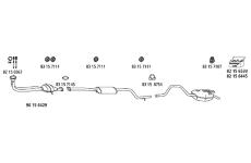 Výfukový systém HJS Fo_539