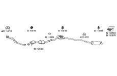 Výfukový systém HJS Fo_500